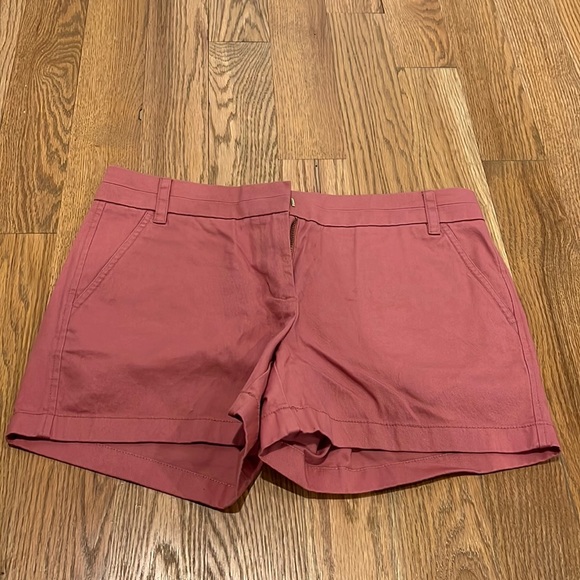 JCrew Chino Shorts 4” Inseam Size 8 - Picture 1 of 3